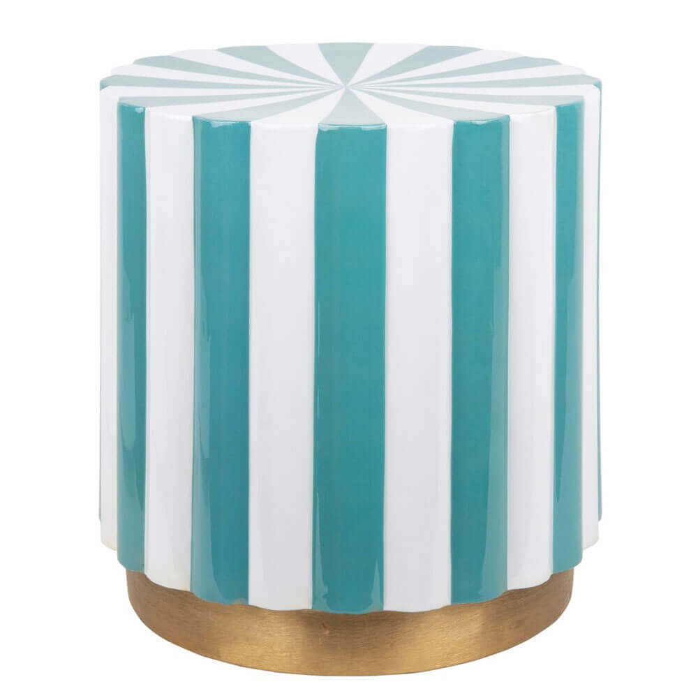 Present Time Stool Candy Swirl